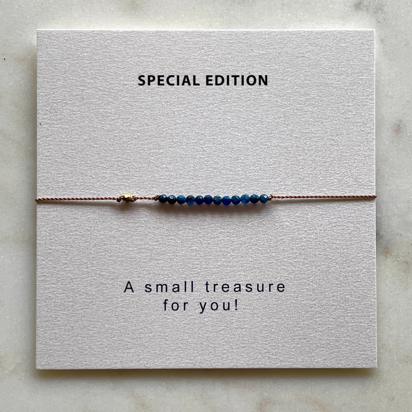Kyanite and Gold Bracelet- Special Edition