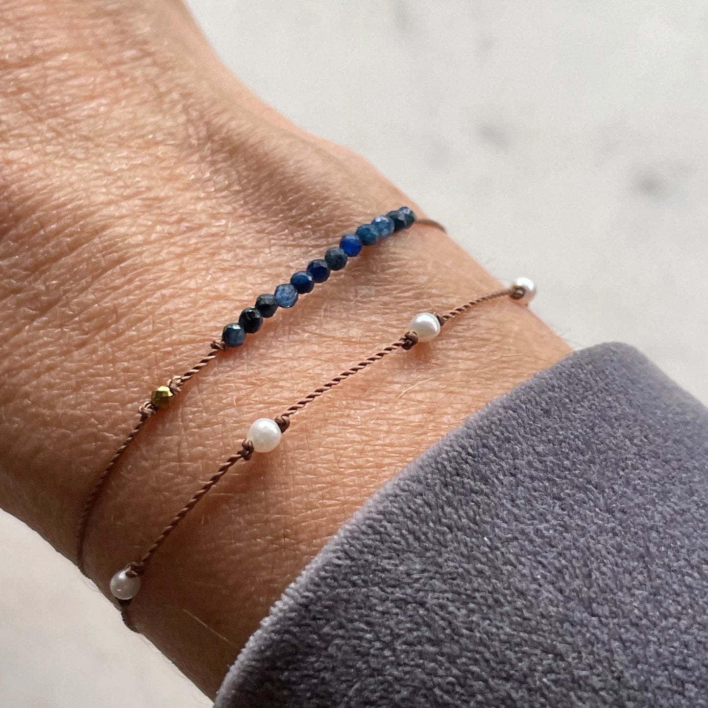 Kyanite and Gold Bracelet- Special Edition