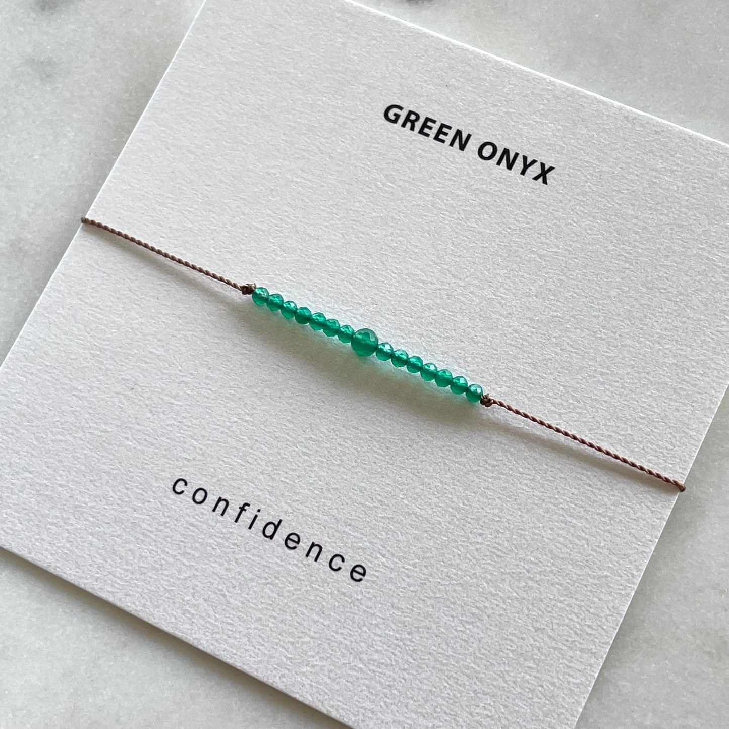 Green Onyx Bracelet