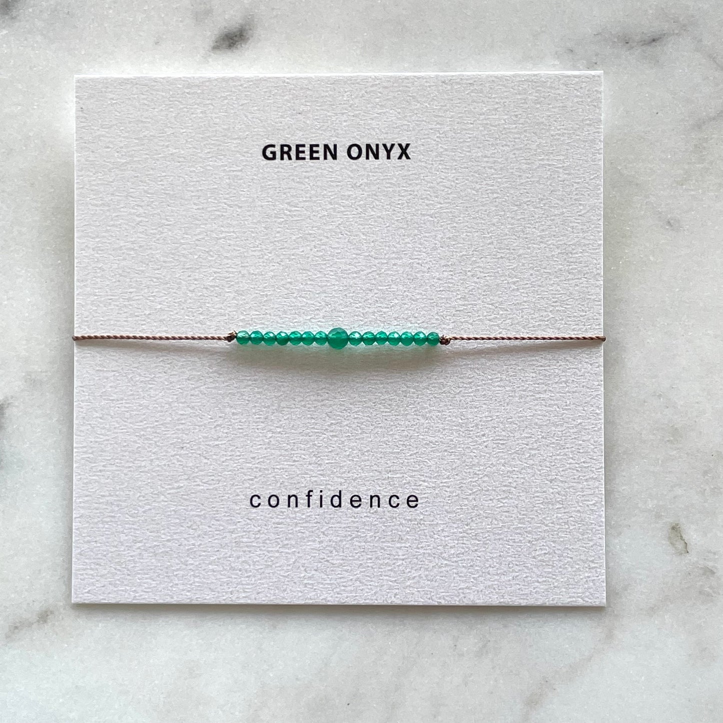 Green Onyx Bracelet