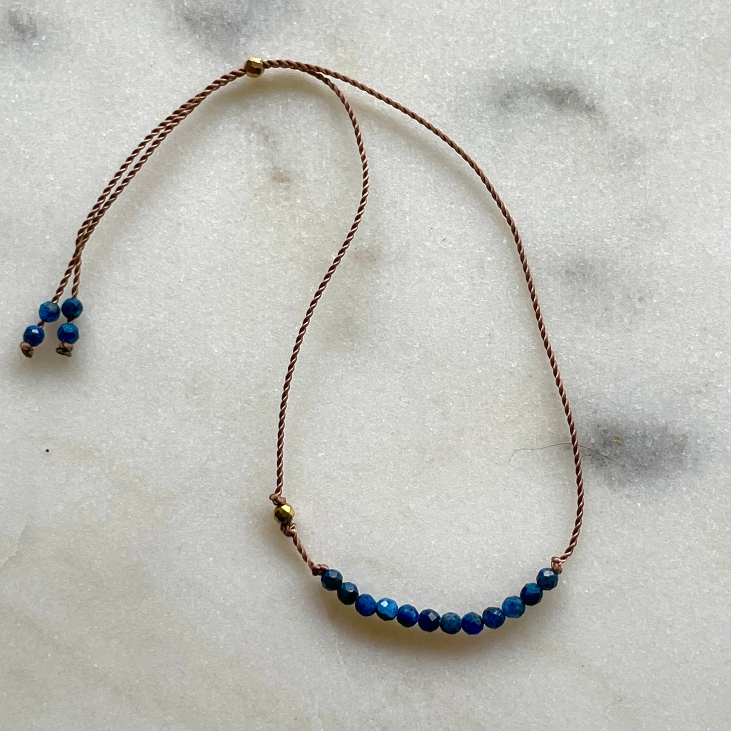 Kyanite and Gold Bracelet- Special Edition
