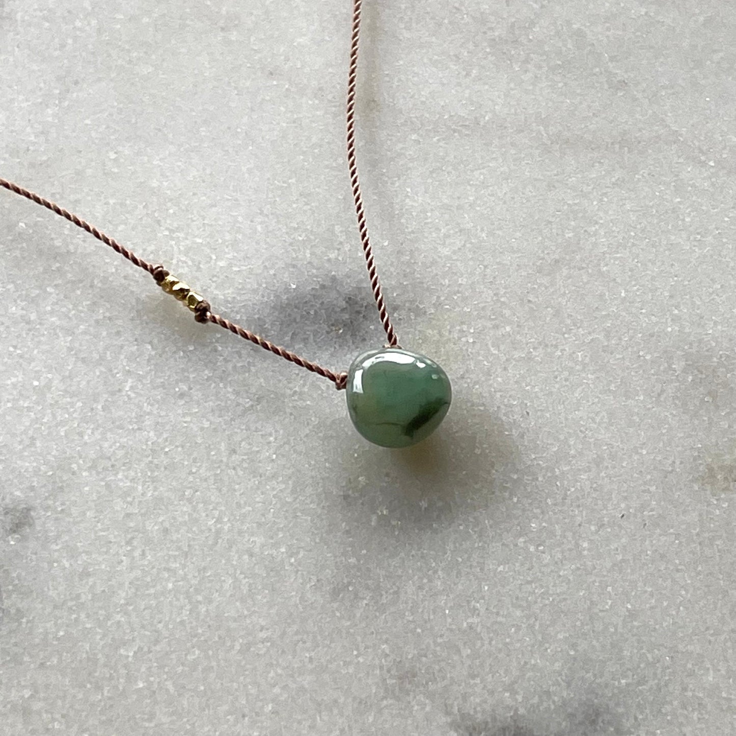 Emerald and Gold Necklace - Special Edition
