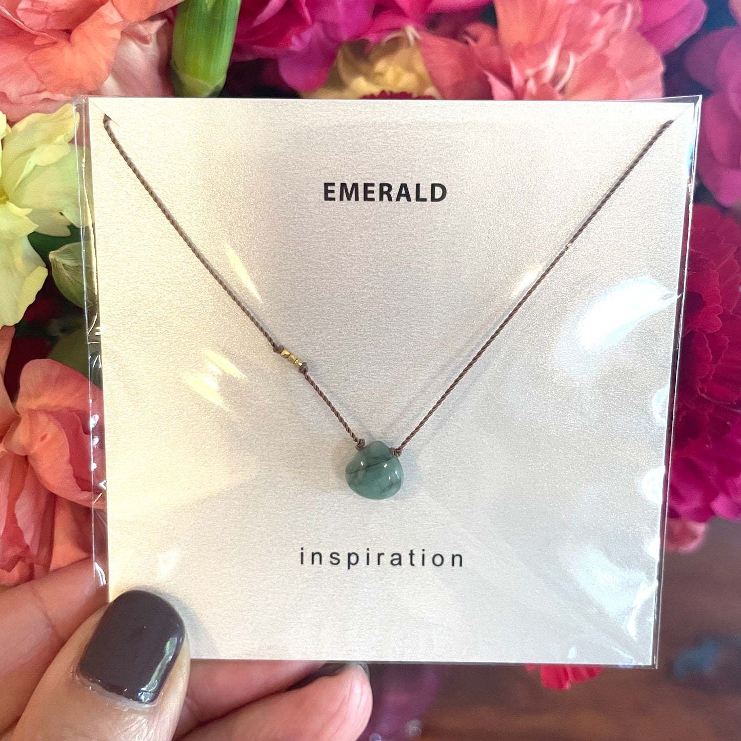 Emerald and Gold Necklace - Special Edition