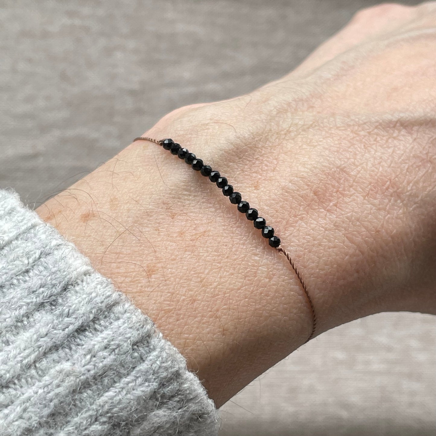 Black Spinel Bracelet