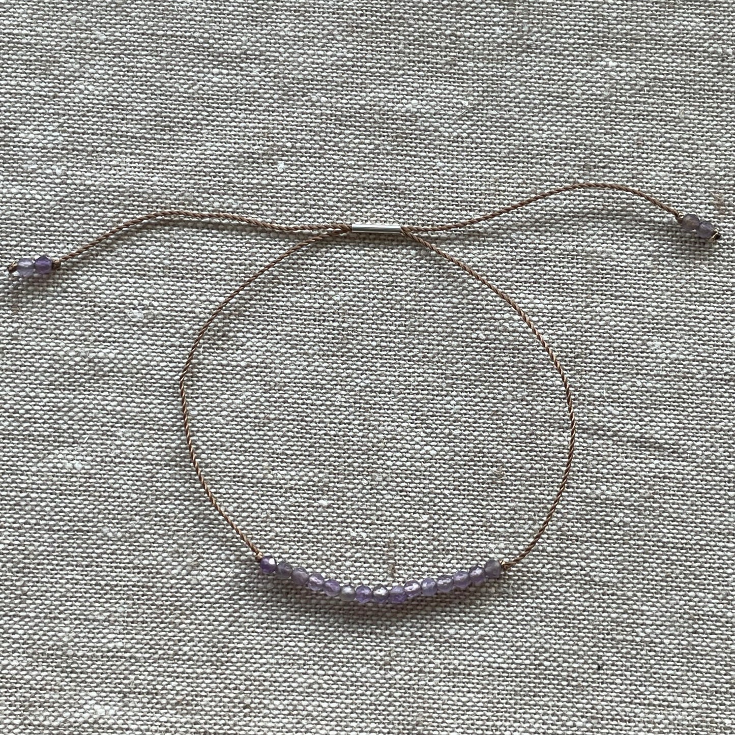 Amethyst Peace Bracelet