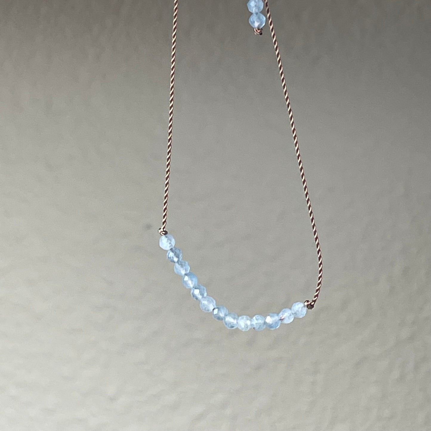 Aquamarine Bracelet- Courage
