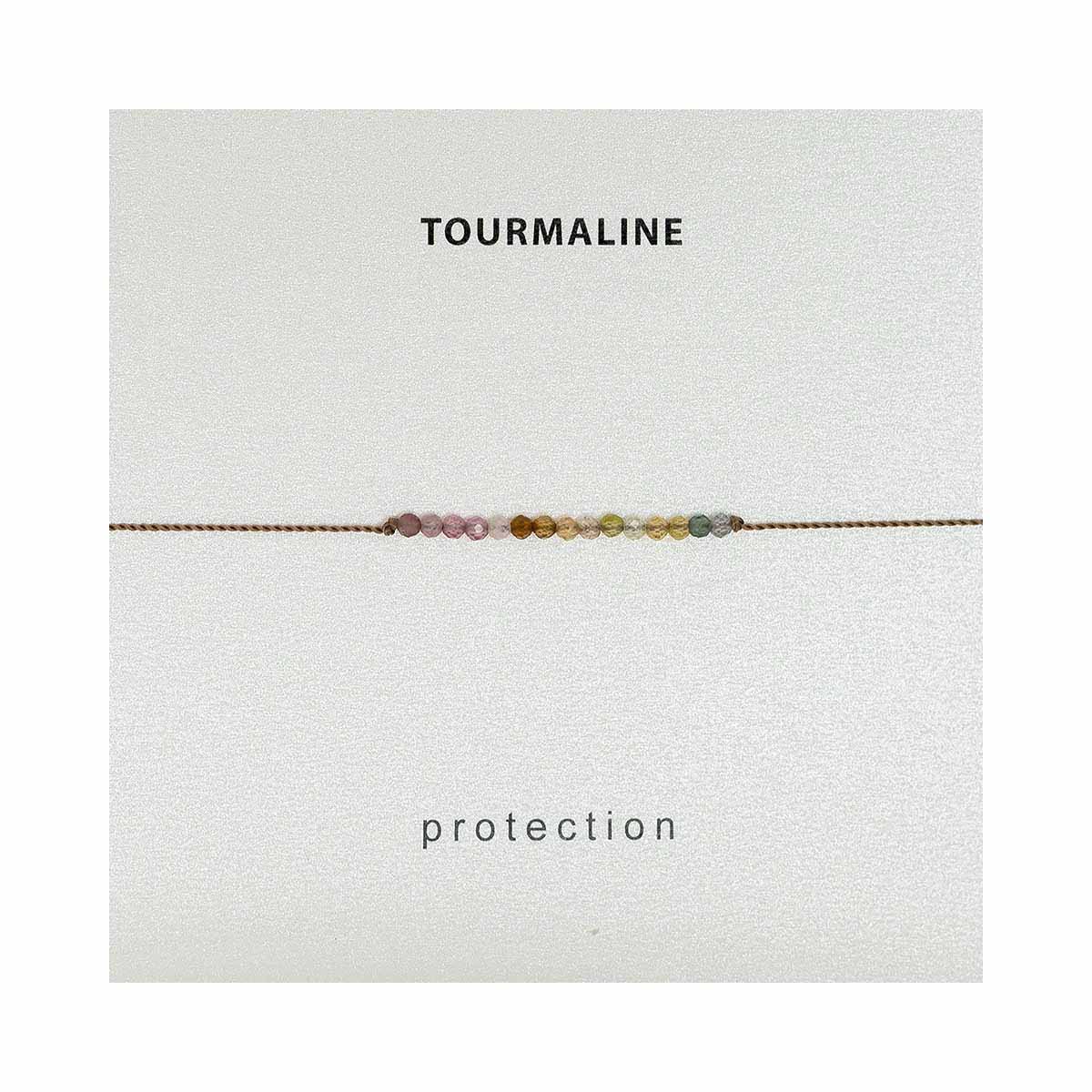 Watermelon Tourmaline Bracelet- Protection
