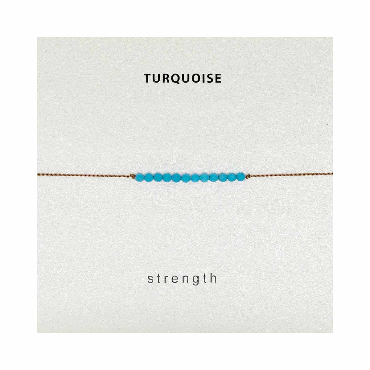 Turquoise Bracelet- Strength