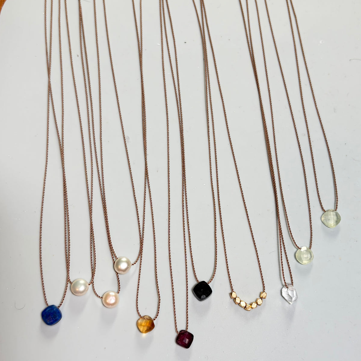 Single Gem Intention Necklace