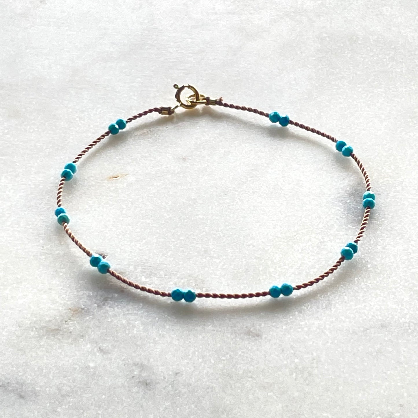 Floating Turquoise Stones Bracelet