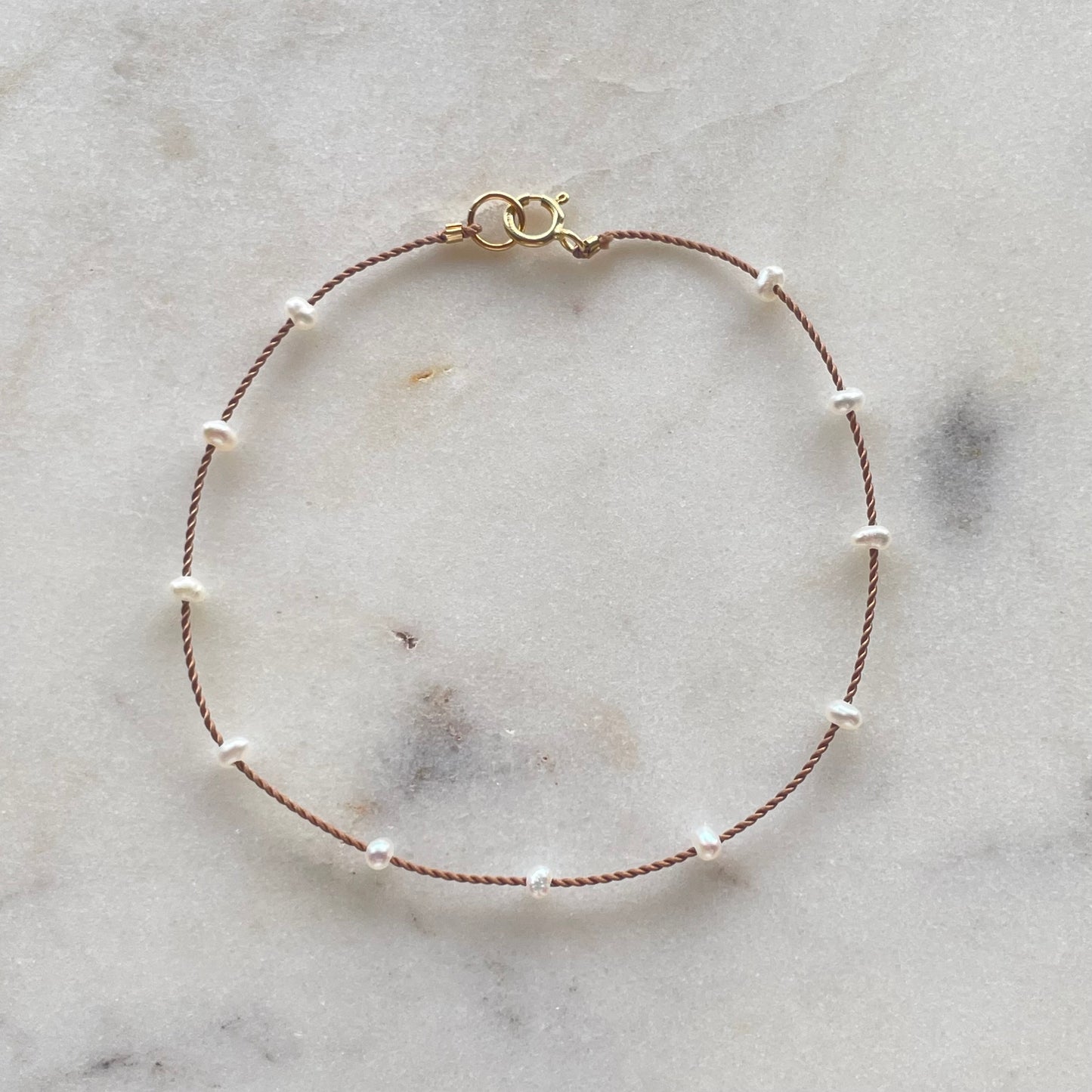 Floating Freshwater Pearl Bracelet