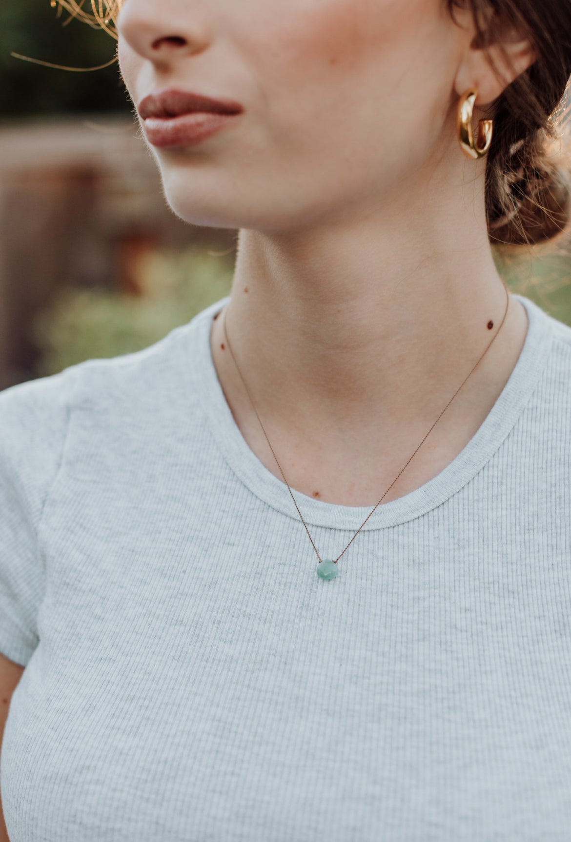 Amazonite Necklace-Communication, Calm, Love
