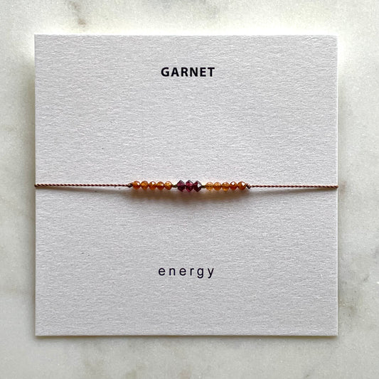 Hessonite Garnet Bracelet- Energy