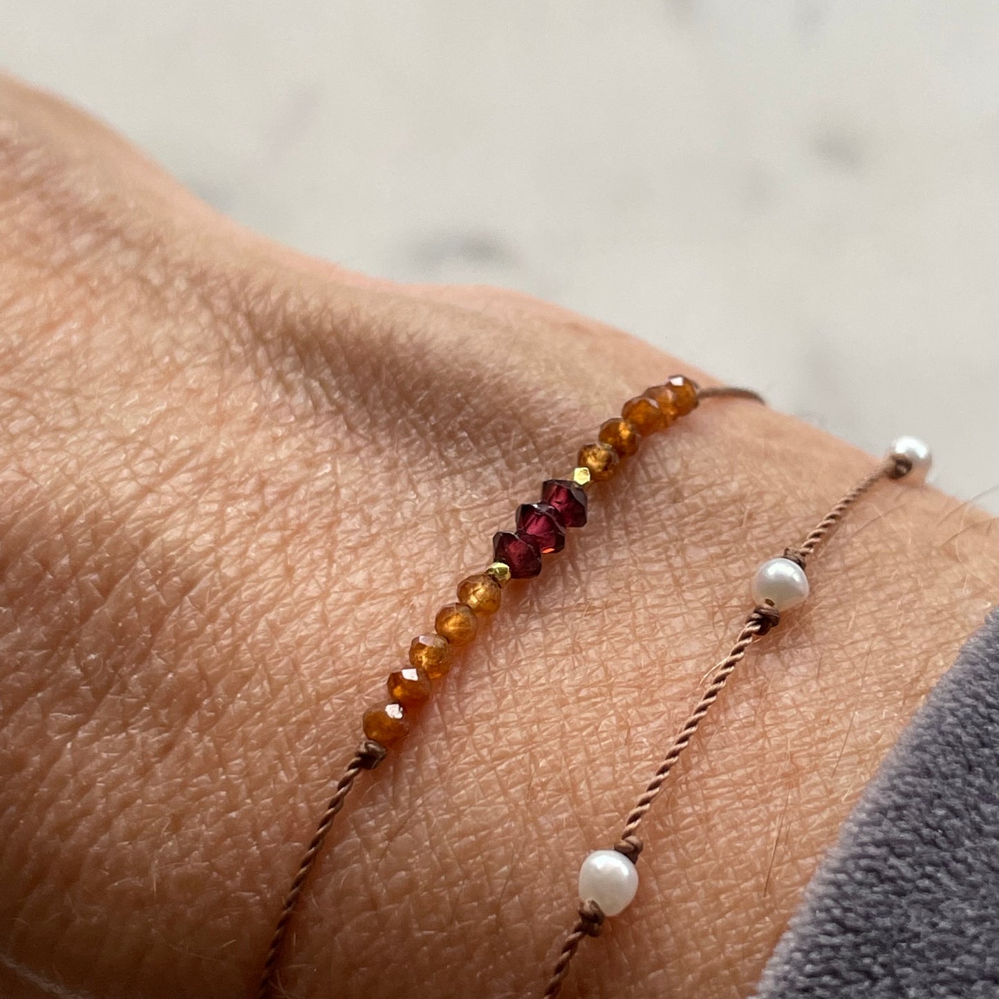 Hessonite Garnet Bracelet- Energy