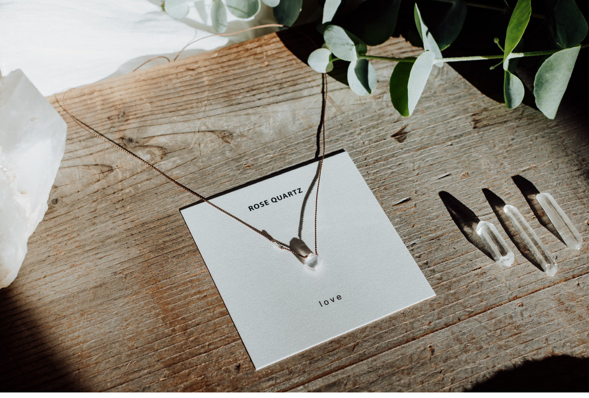 Rose Quartz Love Necklace