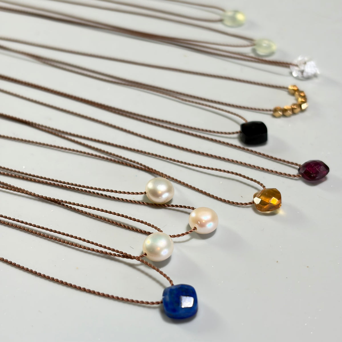 Single Gem Intention Necklace