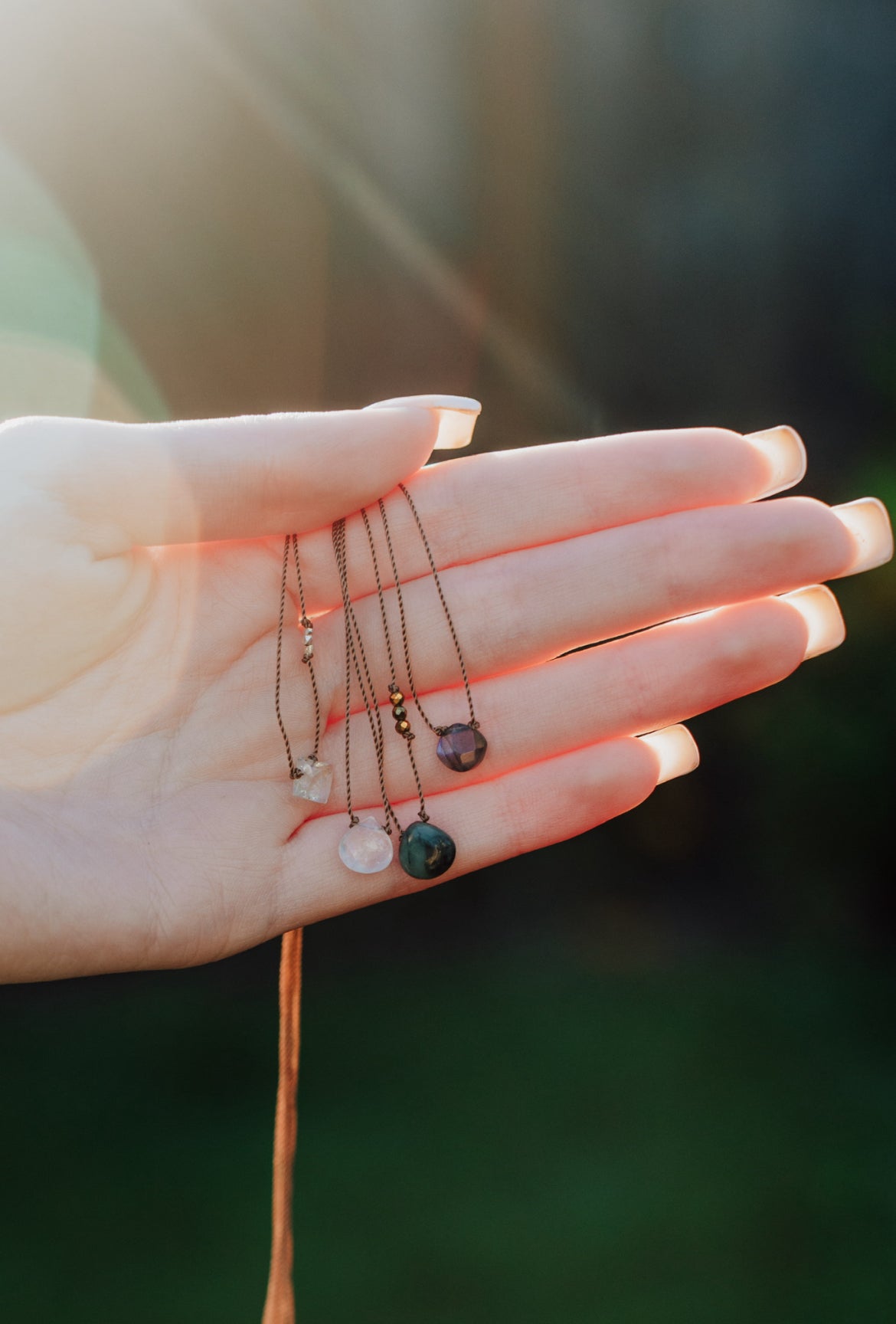 Aquamarine Necklace- Courage