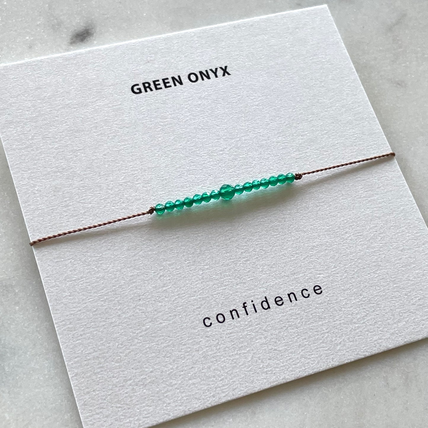 Green Onyx Bracelet