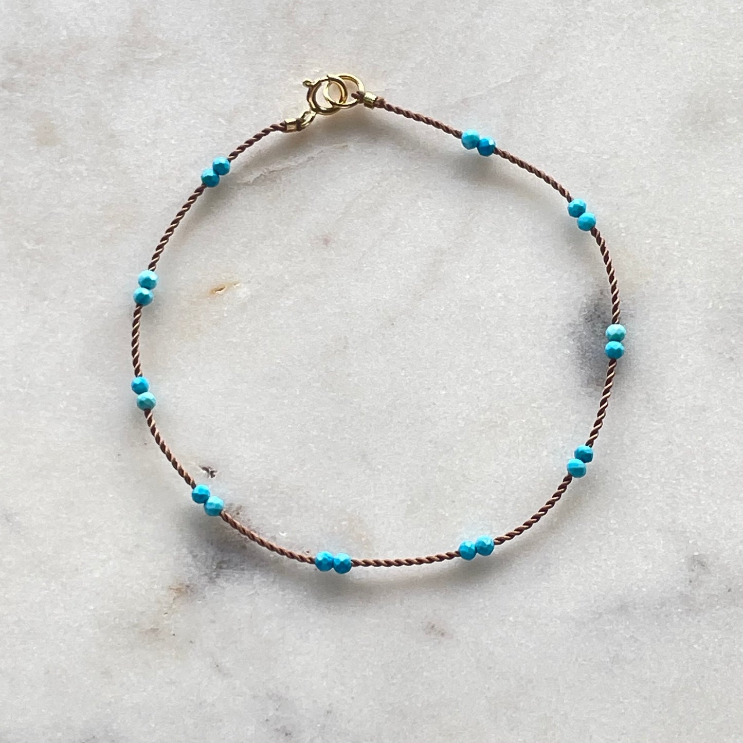 Floating Turquoise Stones Bracelet