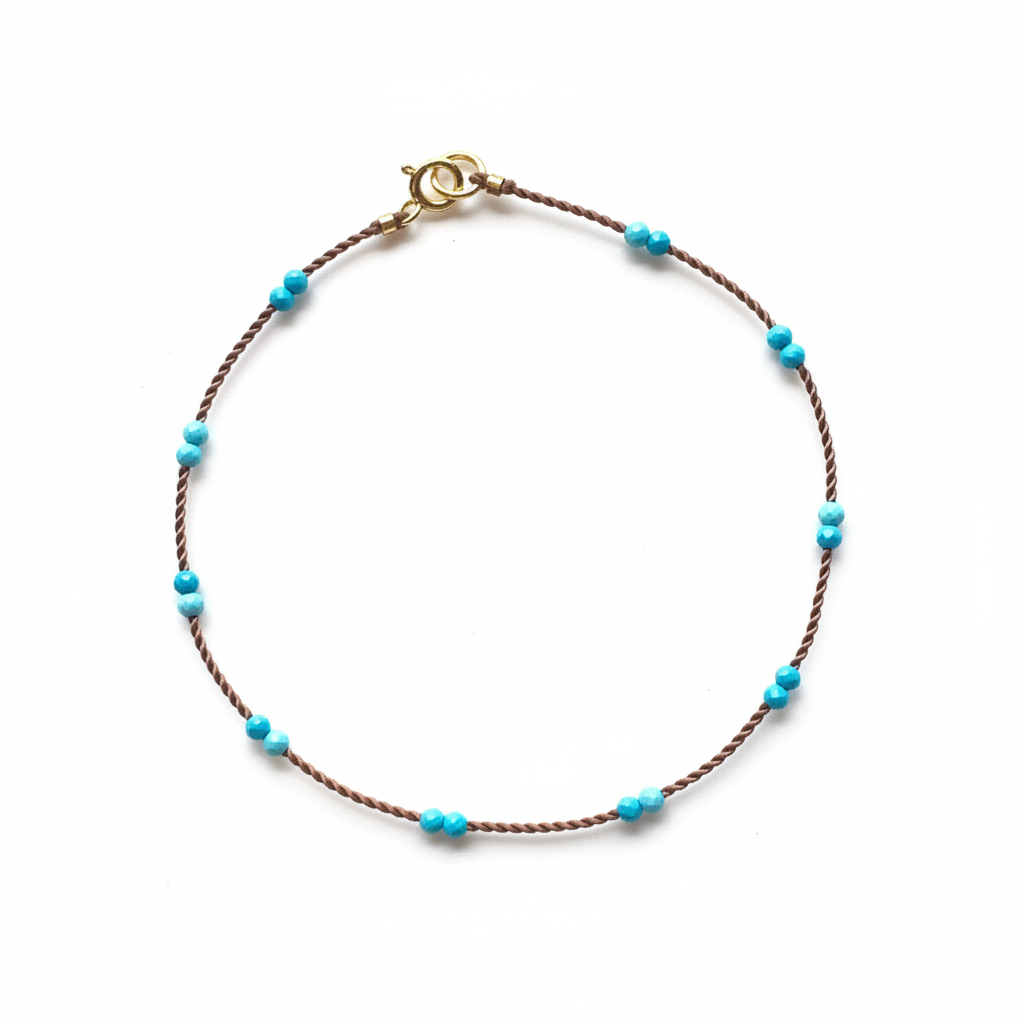 Floating Turquoise Stones Bracelet