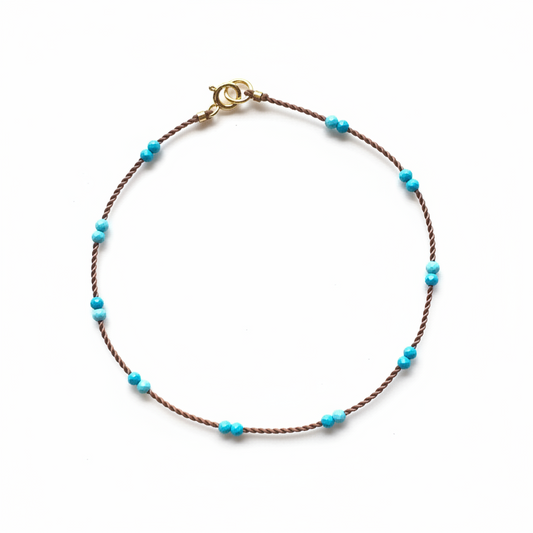 Floating Turquoise Stones Bracelet