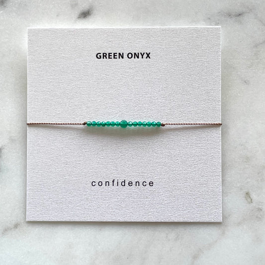 Green Onyx Bracelet
