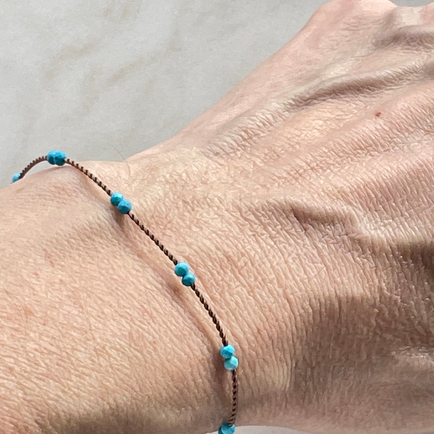 Floating Turquoise Stones Bracelet