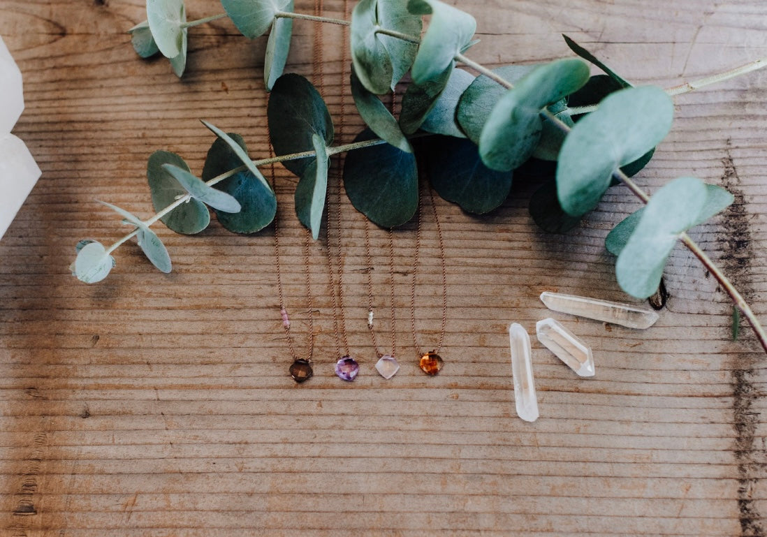Citrine Necklace- Happiness