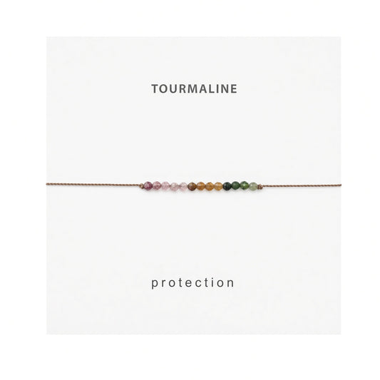 Watermelon Tourmaline Bracelet- Protection