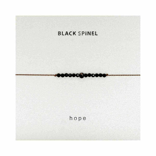 Black Spinel Bracelet