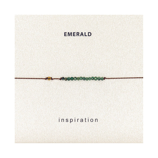 Emerald Inspiration Bracelet